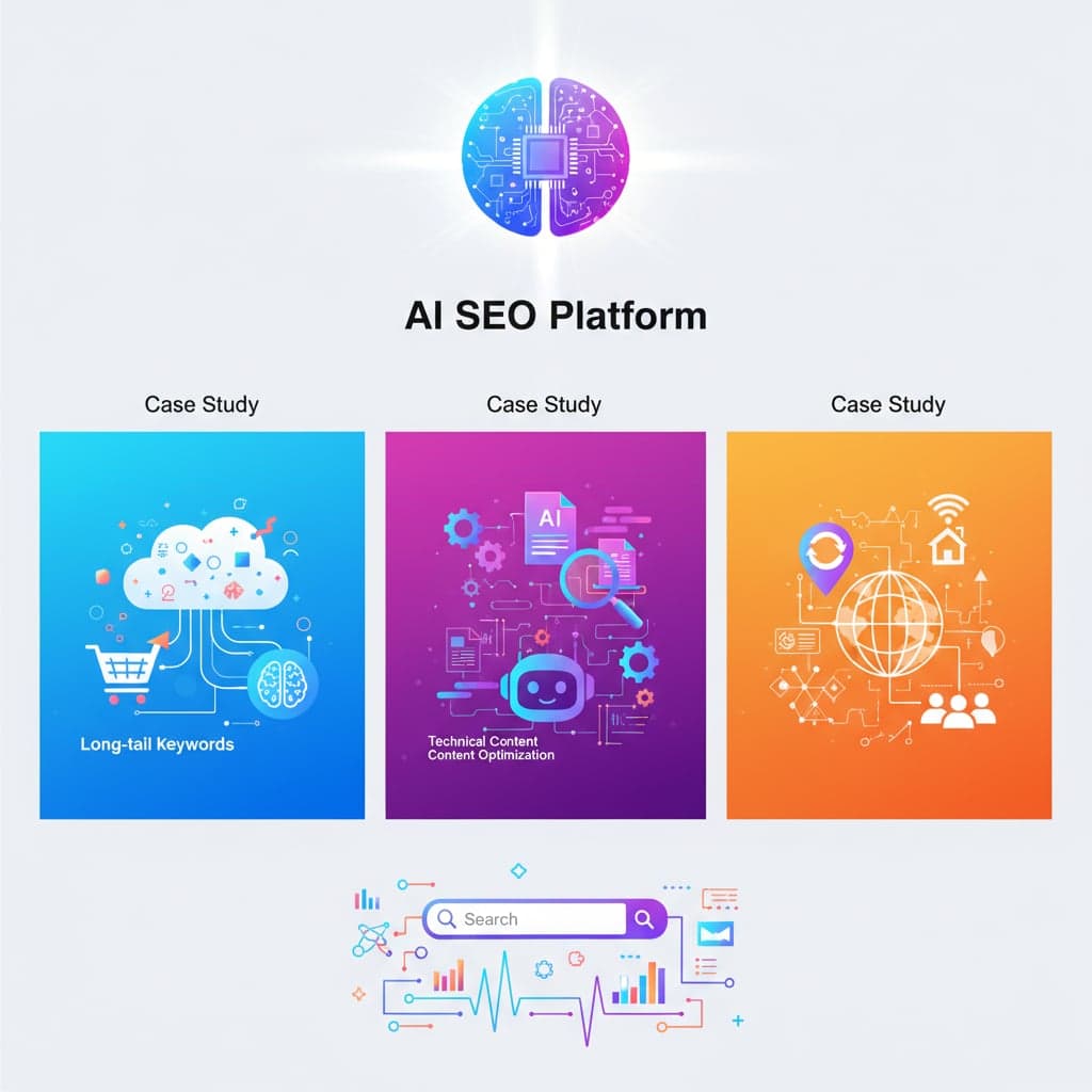 三個AI SEO平台的實用案例分享