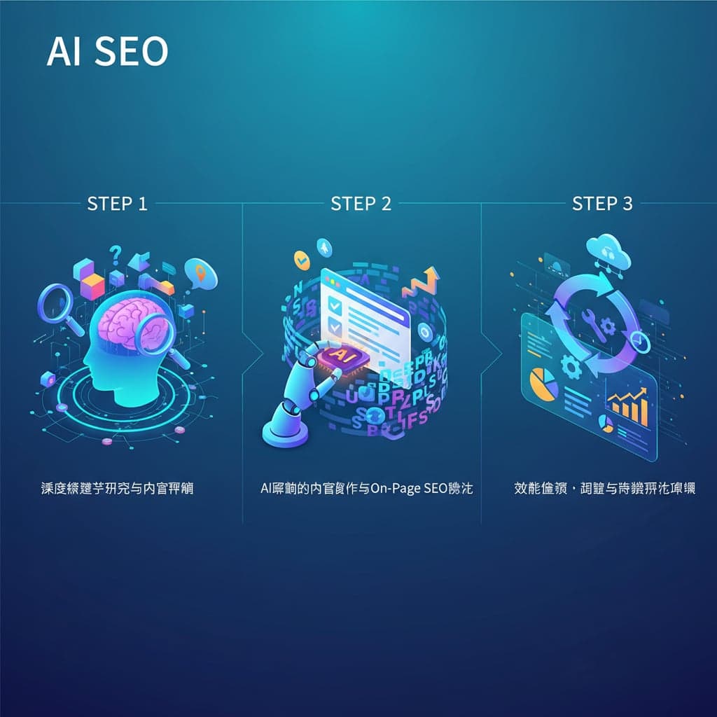 三步驟掌握AI SEO操作技巧