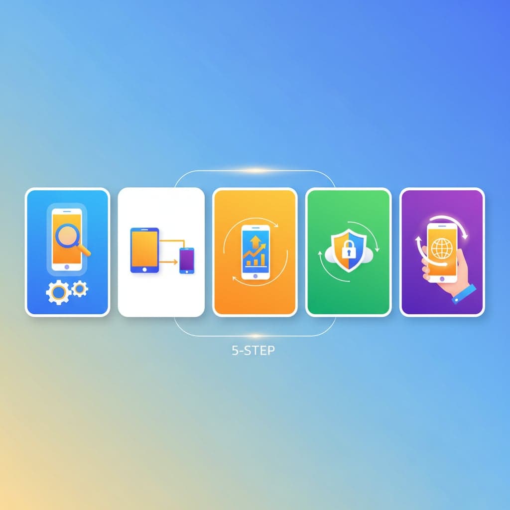 行動友善網站設計:五個關鍵步驟提升手機用戶體驗與轉換率